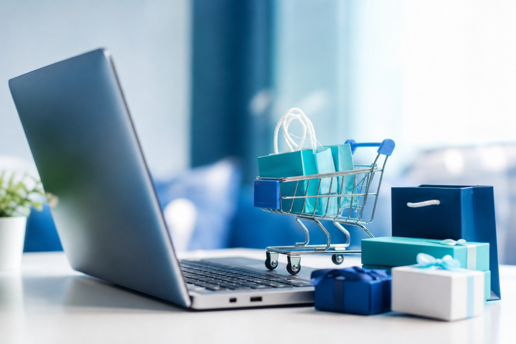 Editorial concept image for shopping cart optimization in online retail