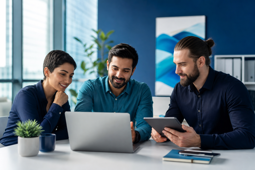 Team planning WooCommerce development for a growing brand